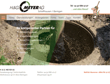 Tablet Screenshot of meyer-ag.ch